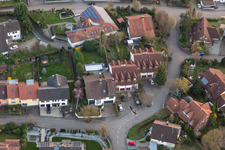 Ortsteil Fessenbach in Offenburg im Bundesland Baden-Württemberg, Deutschland aus der Luft betrachtet