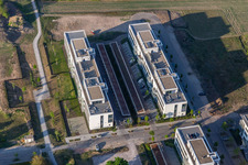 Innovex, SICK, EXETA und InnoEnergy im Technologiepark im Ortsteil Rintheim in Karlsruhe im Bundesland Baden-Württemberg, Deutschland