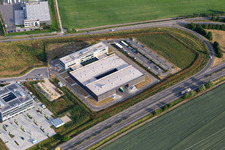 Gewerbegebiet Carl-Benz-Straße mit EIZO GmbH in Rülzheim im Bundesland Rheinland-Pfalz, Deutschland