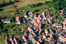 Hohlstr im Ortsteil Gräfenhausen in Annweiler am Trifels im Bundesland Rheinland-Pfalz, Deutschland von oben