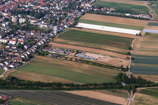 Kandel im Bundesland Rheinland-Pfalz, Deutschland aus der Luft