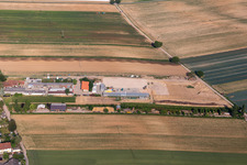 Kandel im Bundesland Rheinland-Pfalz, Deutschland von oben gesehen