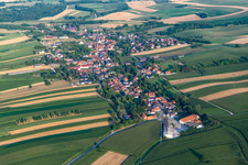Wintzenbach im Bundesland Bas-Rhin, Frankreich von oben