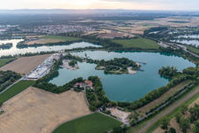 Speyer im Bundesland Rheinland-Pfalz, Deutschland von oben
