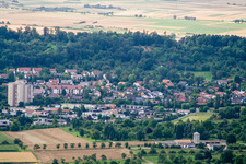 Herrenberg von Südosten im Bundesland Baden-Württemberg, Deutschland