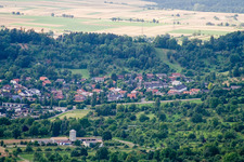 Luftbild von Herrenberg von Südosten im Bundesland Baden-Württemberg, Deutschland
