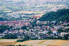 Luftaufnahme von Herrenberg von Südosten im Bundesland Baden-Württemberg, Deutschland