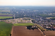 Luftbild von Baugebiet Höhenweg 2 in Kandel im Bundesland Rheinland-Pfalz, Deutschland