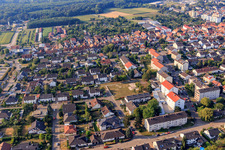 Medizinerviertel mit Röntgenstr in Kandel im Bundesland Rheinland-Pfalz, Deutschland