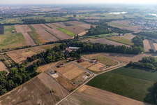 Pferdehof Wanzheimer Mühle in Rheinzabern im Bundesland Rheinland-Pfalz, Deutschland