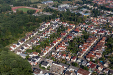 Kandel im Bundesland Rheinland-Pfalz, Deutschland von einer Drohne aus
