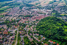 Herrenberg von Osten im Bundesland Baden-Württemberg, Deutschland