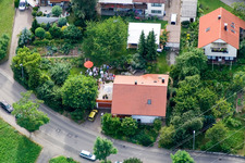 Ehbühl, Kirchhalde in Herrenberg im Bundesland Baden-Württemberg, Deutschland von einer Drohne aus