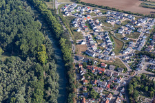 Neubaugebiet Altrheinbogen in Ketsch im Bundesland Baden-Württemberg, Deutschland