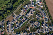 Luftbild von Neubaugebiet Altrheinbogen in Ketsch im Bundesland Baden-Württemberg, Deutschland