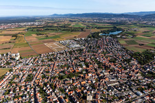 Heddesheim im Bundesland Baden-Württemberg, Deutschland