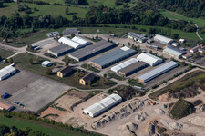 Ehemalige Salmkaserne in Philippsburg im Bundesland Baden-Württemberg, Deutschland