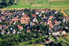 Schrägluftbild von Ortsteil Bühl in Tübingen im Bundesland Baden-Württemberg, Deutschland