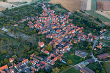 Eglise protestante in Hunspach im Bundesland Bas-Rhin, Frankreich
