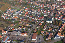 Rechtenbach, Kirchstr in Schweigen-Rechtenbach im Bundesland Rheinland-Pfalz, Deutschland