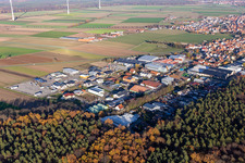 Gewerbegebiet Im Gereut in Hatzenbühl im Bundesland Rheinland-Pfalz, Deutschland
