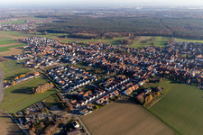 Hatzenbühl im Bundesland Rheinland-Pfalz, Deutschland aus der Luft