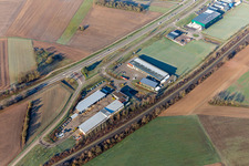 MACIF. Centre Technique de Wissembourg im Ortsteil Altenstadt im Bundesland Bas-Rhin, Frankreich