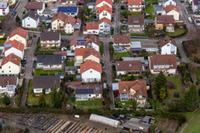 Goethering, Uhlandstr in Rheinzabern im Bundesland Rheinland-Pfalz, Deutschland
