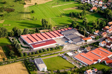 Stupferich, Vogelsitze GmbH, Kleinsteinbacherstraße 44 in Karlsruhe im Bundesland Baden-Württemberg, Deutschland von oben