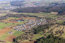 Ortsteil Lehenweiler in Aidlingen im Bundesland Baden-Württemberg, Deutschland