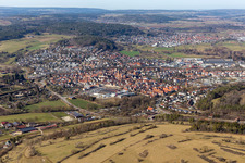 Luftaufnahme von Weil der Stadt im Bundesland Baden-Württemberg, Deutschland