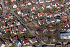 Luftaufnahme von Blumenstr in Renningen im Bundesland Baden-Württemberg, Deutschland