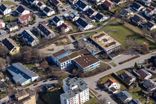 Peter-Rosegger-Schule und -Halle in Gärtringen im Bundesland Baden-Württemberg, Deutschland