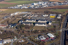 Ehemalige Kasernen in Schwetzingen im Bundesland Baden-Württemberg, Deutschland