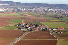 Ortsteil Bruchhausen in Sandhausen im Bundesland Baden-Württemberg, Deutschland