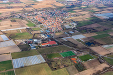 Zeiskam im Bundesland Rheinland-Pfalz, Deutschland