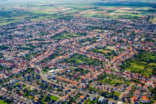 Zentrum in Haßloch im Bundesland Rheinland-Pfalz, Deutschland