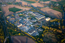 Industrie- und Gewerbegebiet Zone industriel du Ried in Herrlisheim in Grand Est im Bundesland Bas-Rhin, Frankreich