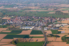 Ortsteil Eckartsweier in Willstätt im Bundesland Baden-Württemberg, Deutschland