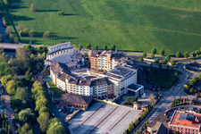 Wegen Corona-Lockdown geschlossenes 4 Sterne Erlebnishotel "Colosseo" im Freizeitpark Europa-Park in Rust im Bundesland Baden-Württemberg, Deutschland