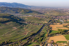 Basler Landstr- im Ortsteil Wolfenweiler in Schallstadt im Bundesland Baden-Württemberg, Deutschland