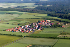 Ortsteil Hoppachshof in Üchtelhausen im Bundesland Bayern, Deutschland