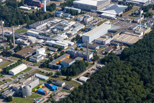 Forschungs- Gebäude und Bürokomplex des Karlsruhe Institut für Technologie Campus Nord an der Hochstetter Straße in Eggenstein-Leopoldshafen im Bundesland Baden-Württemberg, Deutschland