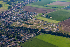 Baugebiet K2 in Kandel im Bundesland Rheinland-Pfalz, Deutschland aus der Vogelperspektive