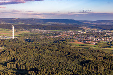 Luftaufnahme von Rottweil im Bundesland Baden-Württemberg, Deutschland
