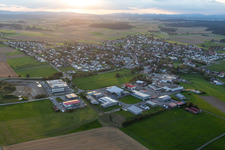 Luftbild von Bösingen im Bundesland Baden-Württemberg, Deutschland