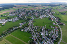Bösingen im Bundesland Baden-Württemberg, Deutschland von oben