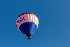 Luftbild von Ballonstart REMAX im Ortsteil Michelwinnaden in Bad Waldsee im Bundesland Baden-Württemberg, Deutschland