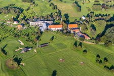 Hotel Sportpark, Fürstlicher Golfclub Oberschwaben e.V..  Fürstliches NATUR-RESORT Bad Waldsee im Ortsteil Hopfenweiler im Bundesland Baden-Württemberg, Deutschland