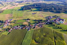 Ortsteil Obermöllenbronn in Bad Waldsee im Bundesland Baden-Württemberg, Deutschland